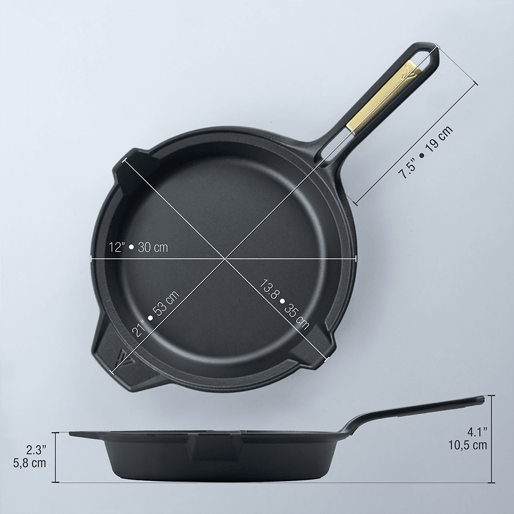 Meat N’ Bone Artisan Cast Iron Skillet - Thumbnail 5