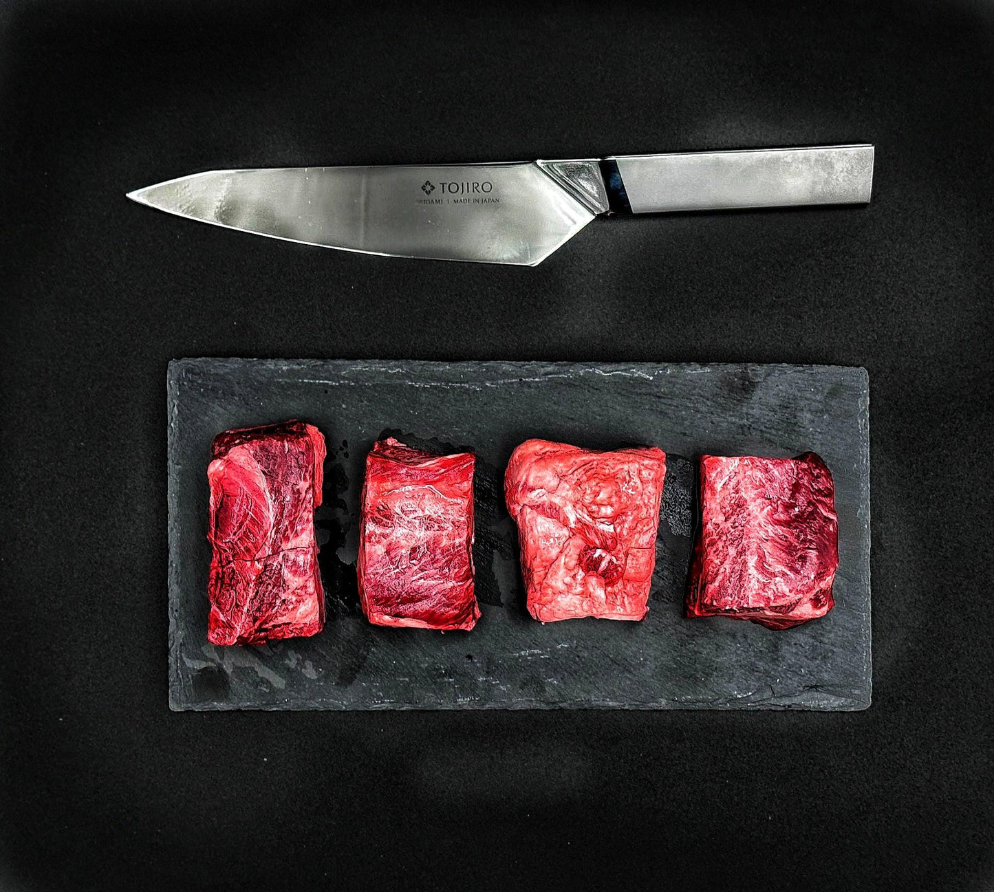 Boneless Short Rib Cube (4 Pack) | Wagyu BMS7+ - Meat N' Bone