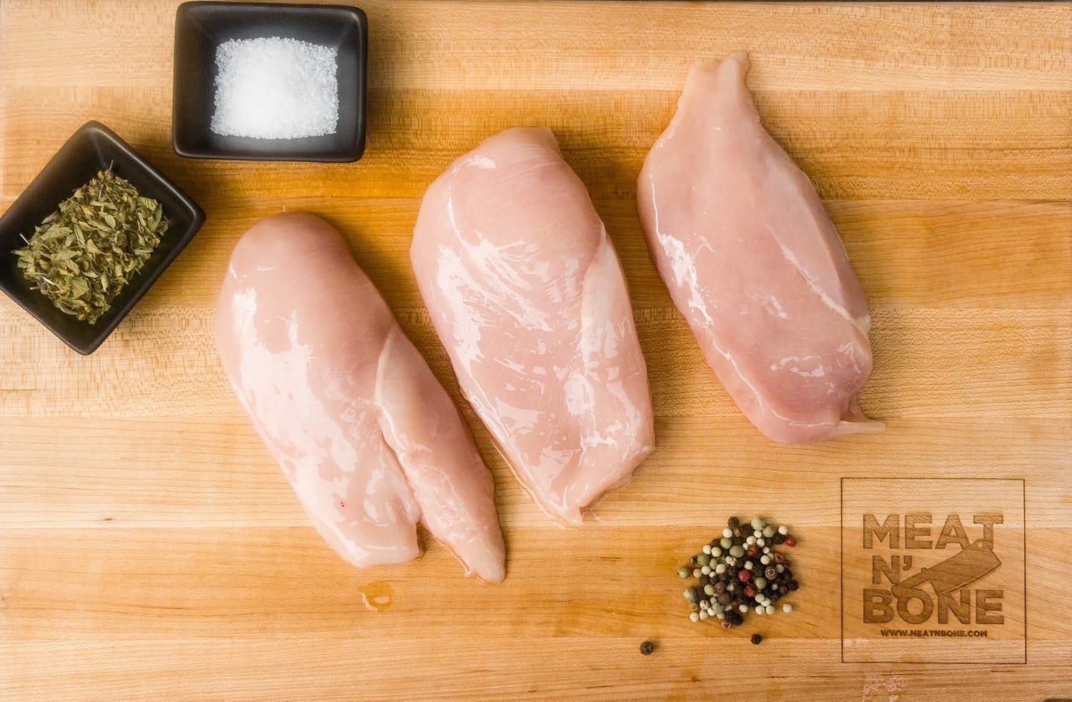 Chicken Breast (Boneless, Skinless) | Amish, Pasture - Raised & Air - Chilled - Meat N' Bone