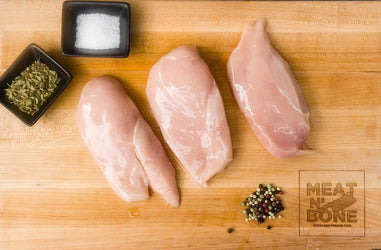 Chicken Breast (Boneless, Skinless) | 3 Pieces - Meat N' Bone