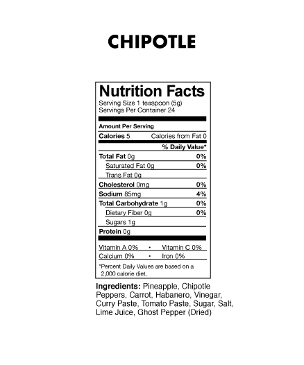 Chipotle Hot Sauce | 4oz - Meat N' Bone