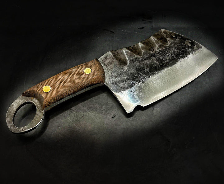 Chopping Cleaver | High Carbon Clad Steel - Meat N' Bone