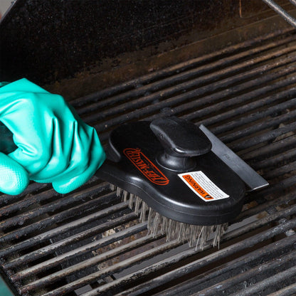 Grill Brush | 17" with Dual Handle - Meat N' Bone