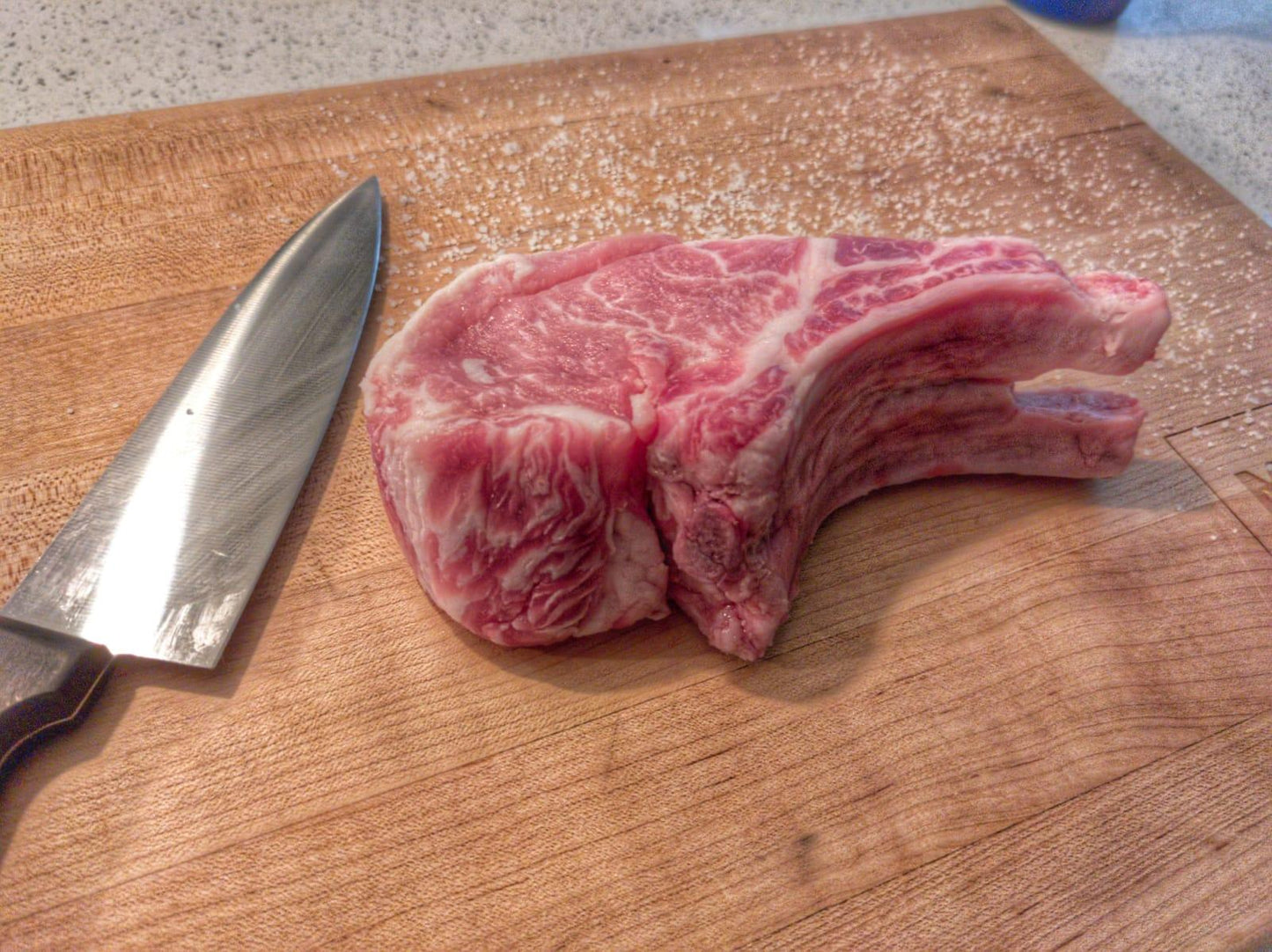 Iberico Bone-In Double Pork Chop - Meat N' Bone