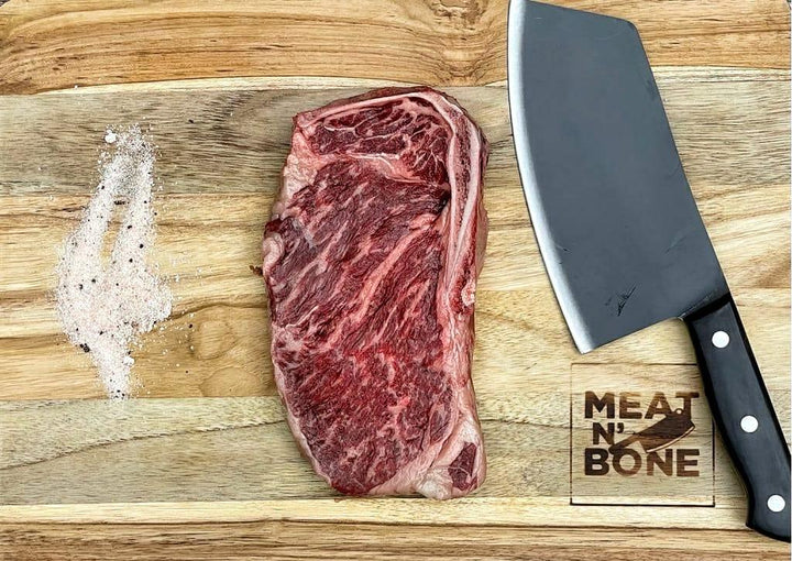 Kansas Strip Steak | BMS 6-7 Wagyu - Meat N' Bone