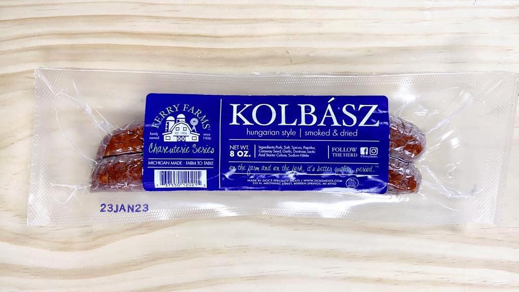 Kolbasz Dry Sausage | Heritage Pork - Meat N' Bone
