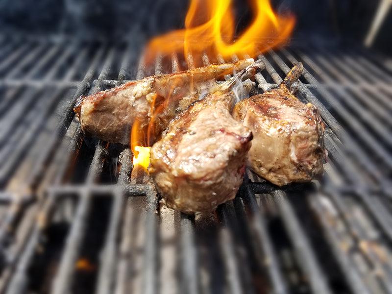 Lamb Chops, Double Rib (3pc per package) - Meat N' Bone