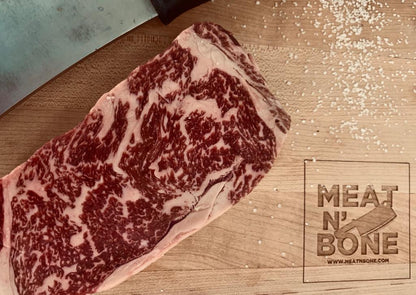 New York Strip Steak | BMS 8-9 Wagyu - Meat N' Bone