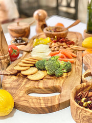 Olive Wood Charcuterie Board - Meat N' Bone