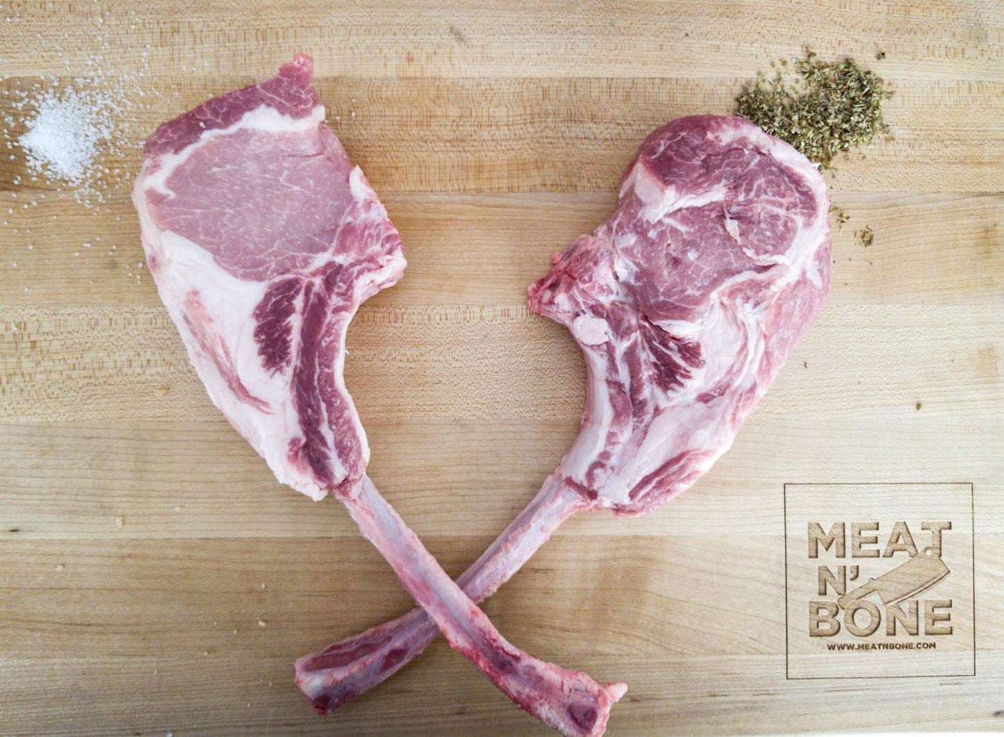 Pork Tomahawk | Iberian Duroc - Meat N' Bone