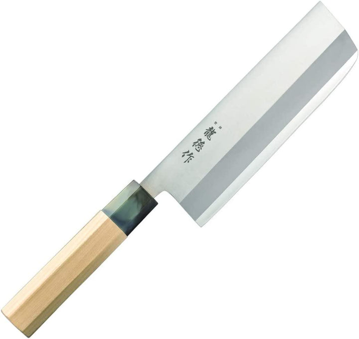 Ryutoku 6.3" Japanese Nakiri Knife | FC-580 - Meat N' Bone