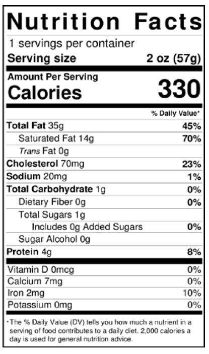 Slice of Foie Gras | Grade A - Meat N' Bone