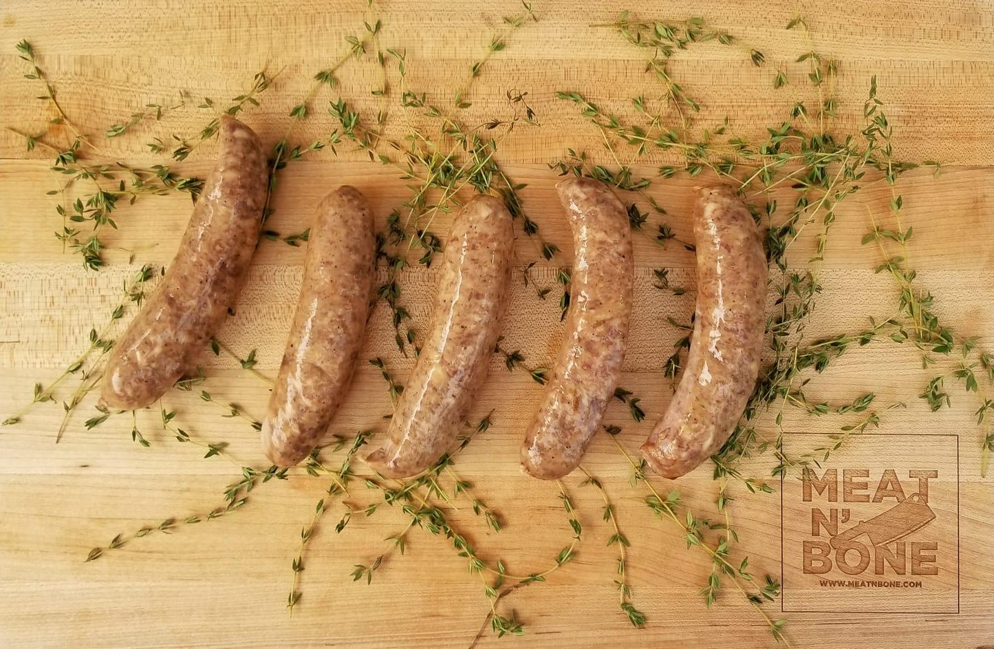 Smoked Bison & Red Wine Sausage - Meat N' Bone