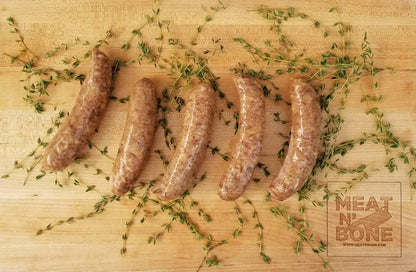 Smoked Bison & Red Wine Sausage - Meat N' Bone