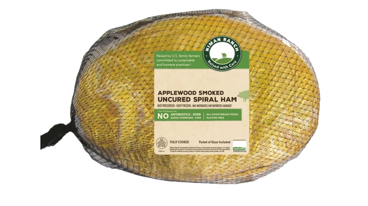 Spiral Sliced Bone - In Ham with Honey Glaze (Half) | Niman Ranch - Meat N' Bone