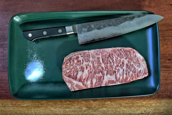 Striploin Steak | A5 Kobe Beef (Wine Fed) - Meat N' Bone