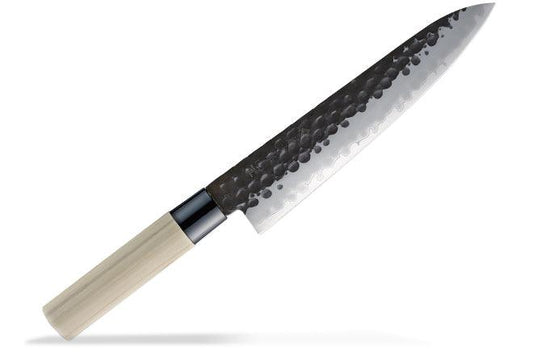 TOJIRO Hammered | 9.4" Chef Knife (Gyuto) - Meat N' Bone