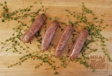 Venison, Blueberry and Merlot Wine Sausage - Meat N' Bone