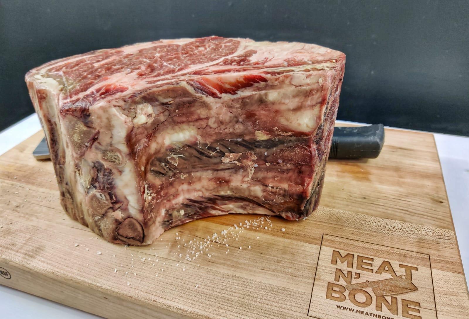 Whisky Prime Rib | 60+ Day Dry Aged infused with Laphroaig Scotch - Meat N' Bone
